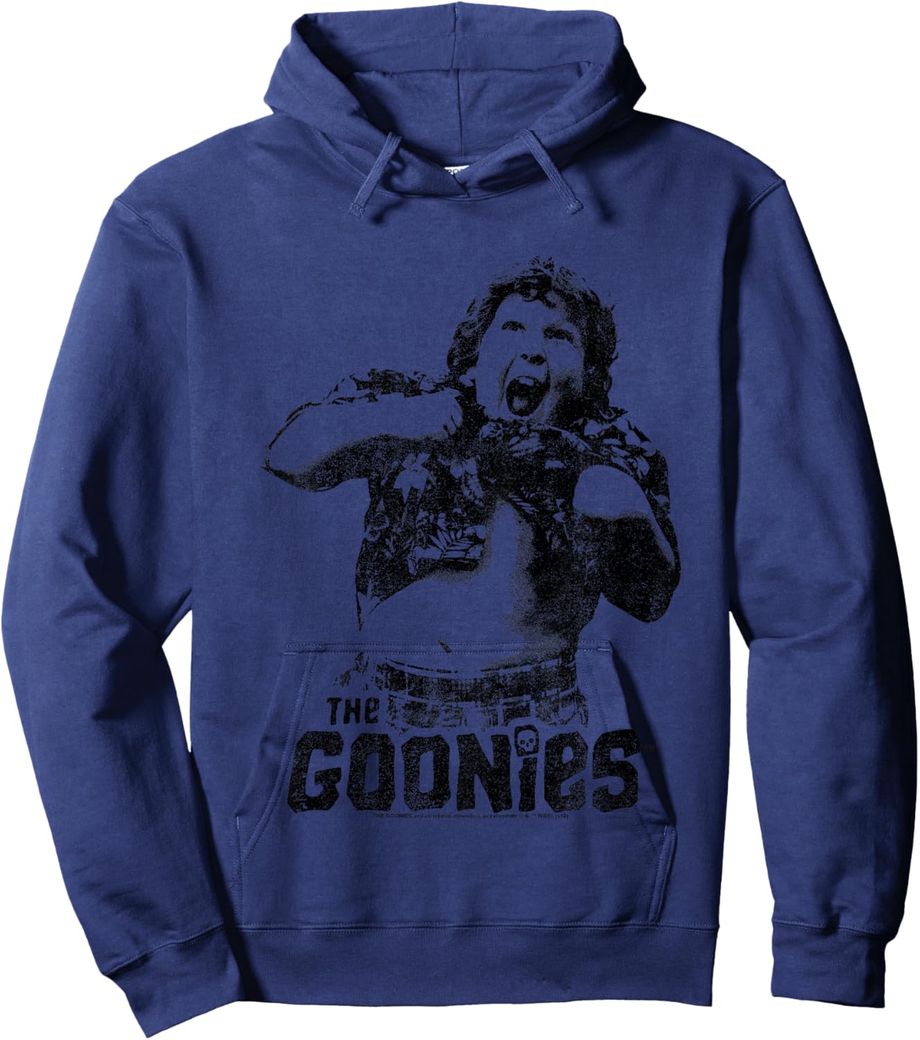 Kids The Goonies Chunk Truffle Shuffle Hoodie - Hoodie | Navy