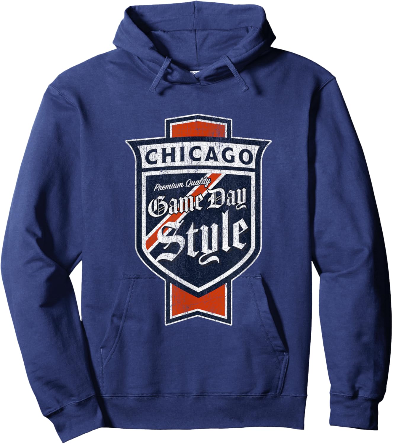 Chicago Pride - Windy City Classic Beer Label Hoodie - Hoodie | Navy