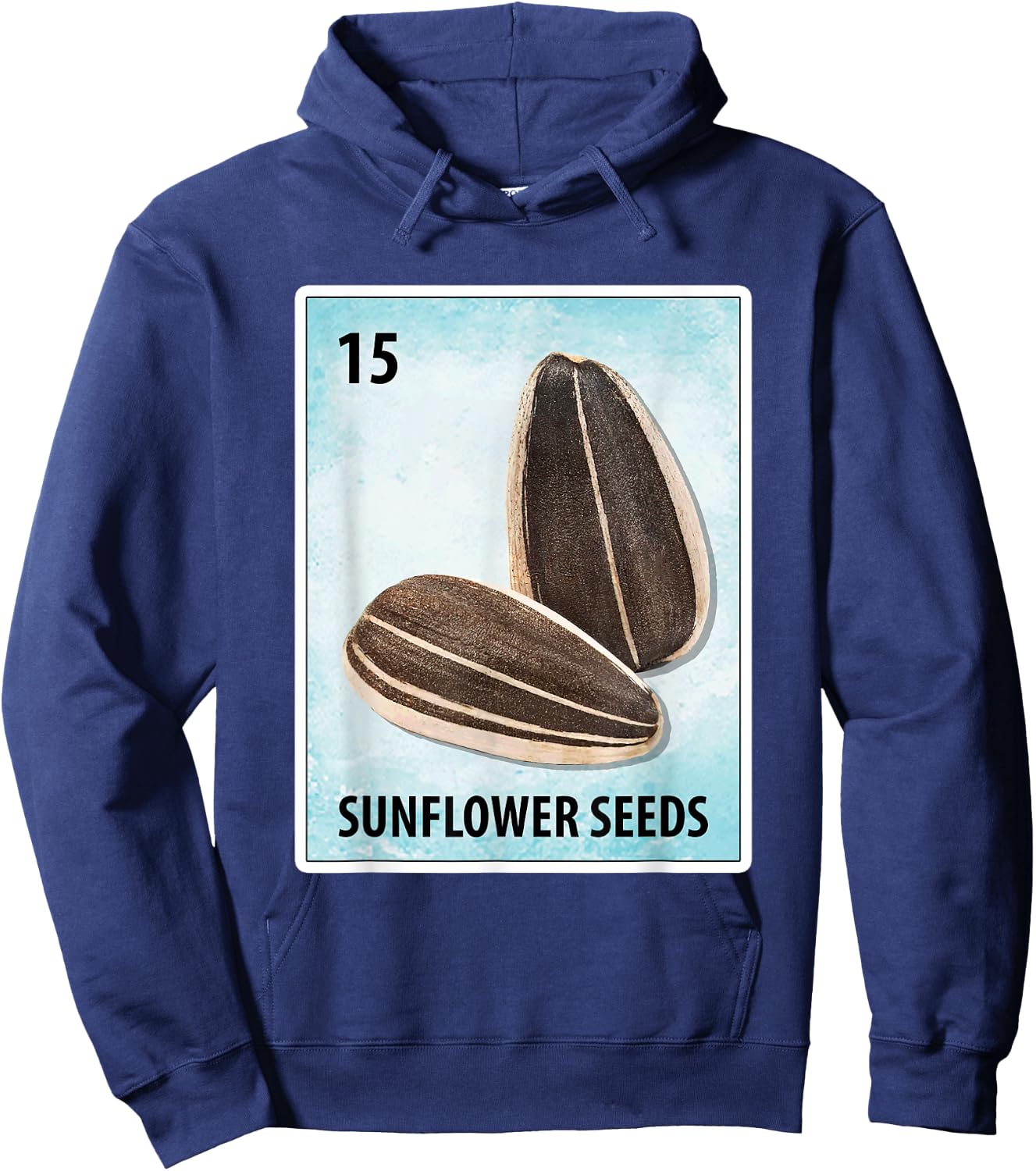 Sunflower Seeds Mexican Cards Hoodie - Hoodie | Navy