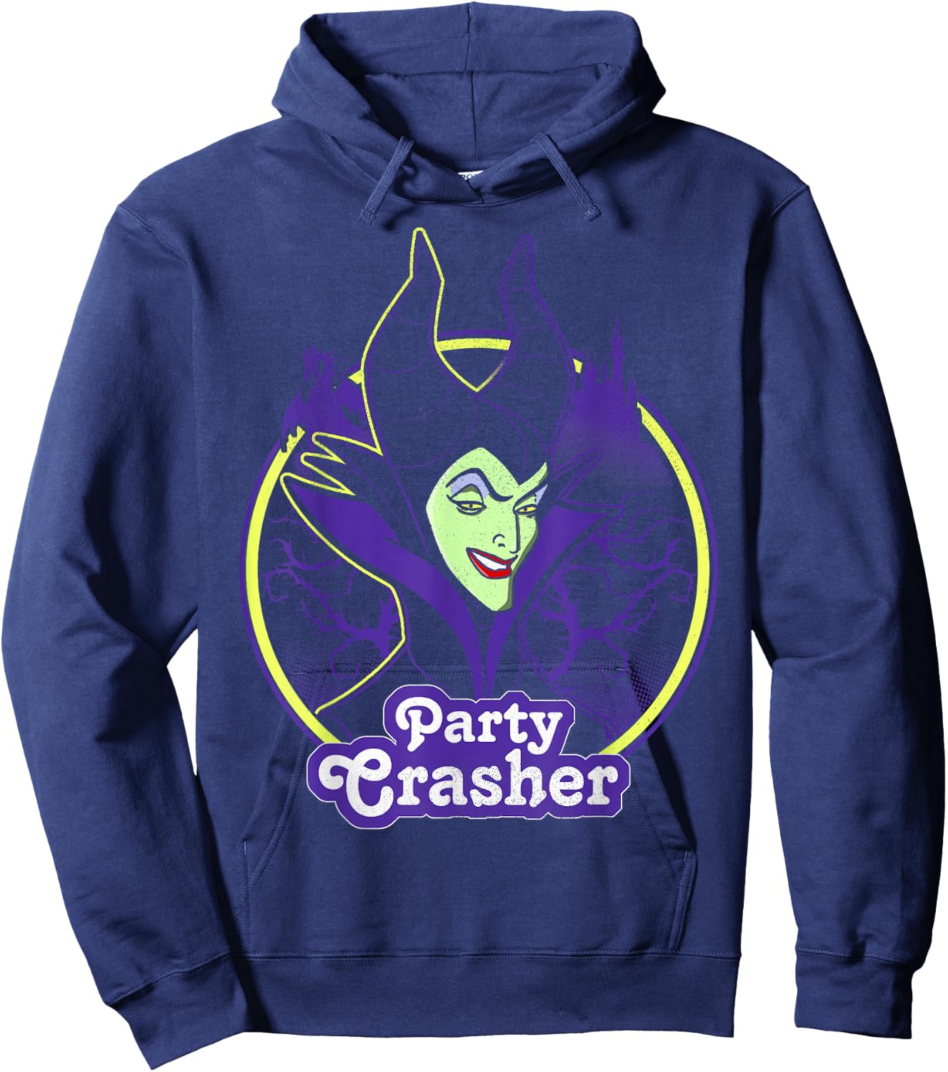 Disney Sleeping Beauty Maleficent Party Crasher Hoodie - Hoodie | Navy
