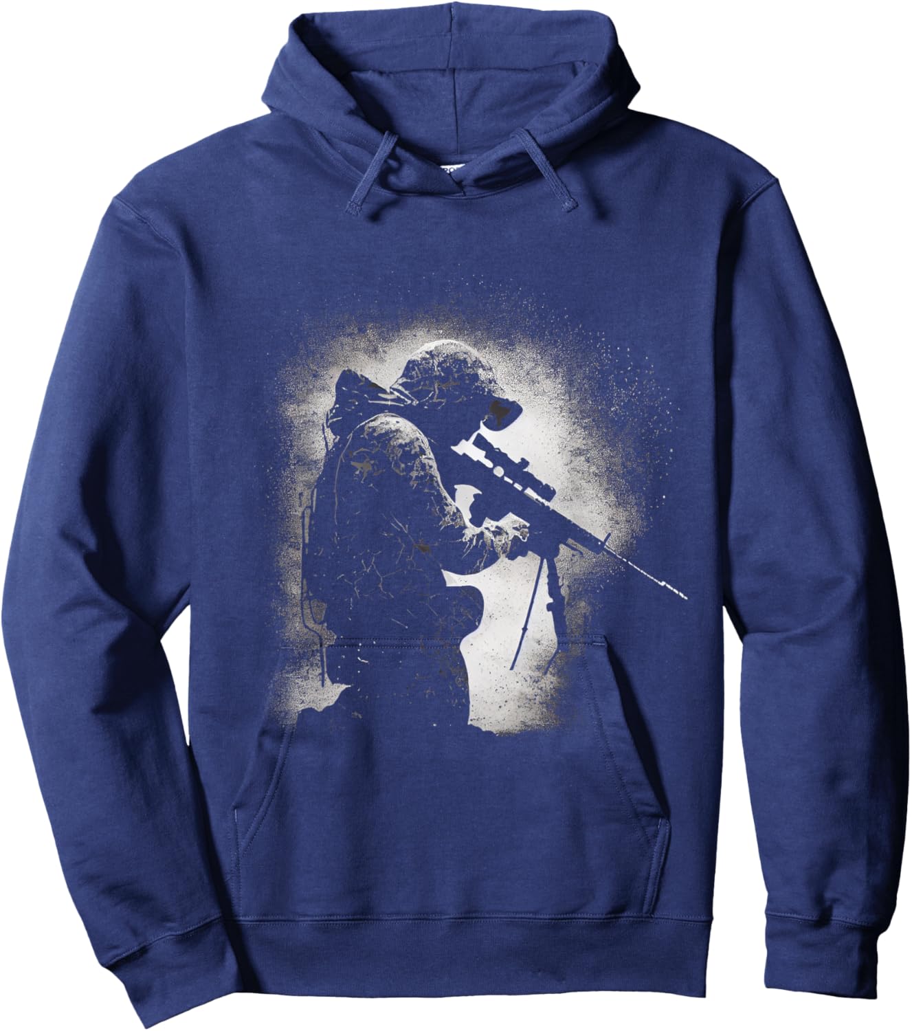 Sniper Sniper Patriot Soldier Military Army Hoodie - Hoodie | Navy