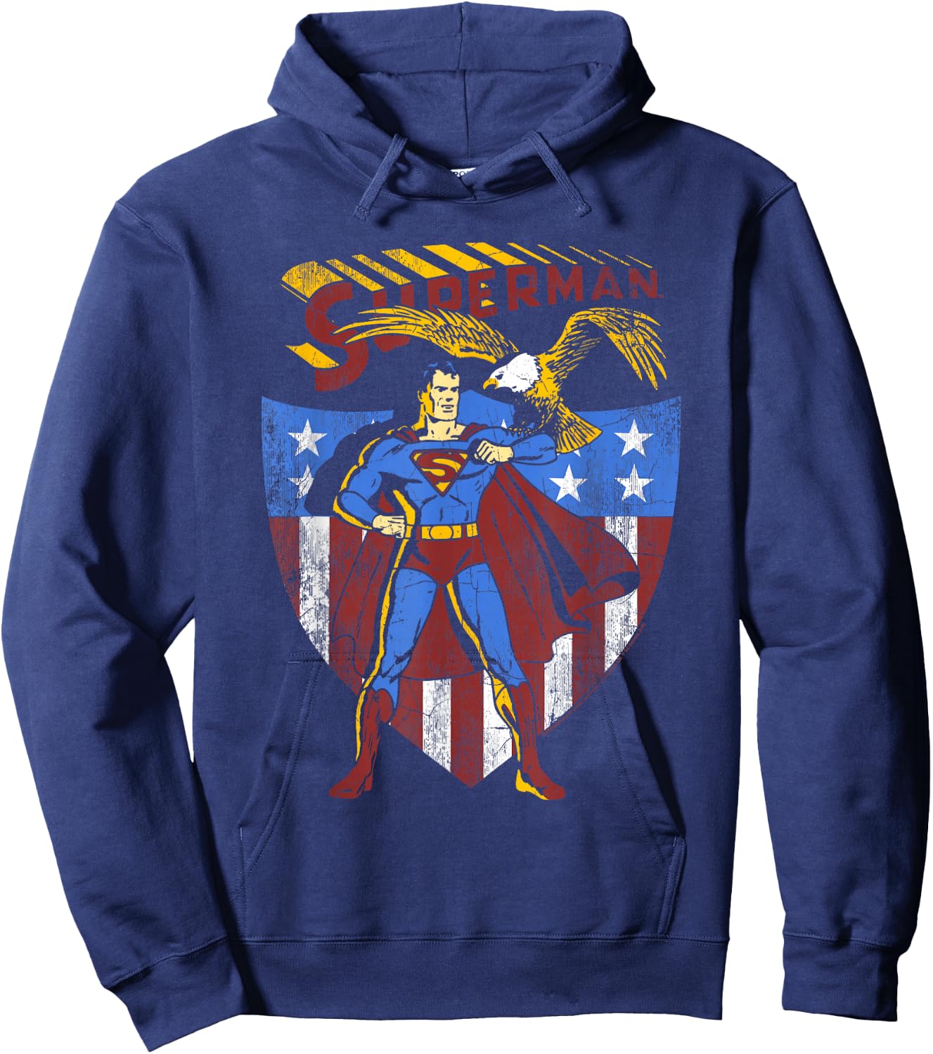 Superman All American Hoodie - Hoodie | Navy
