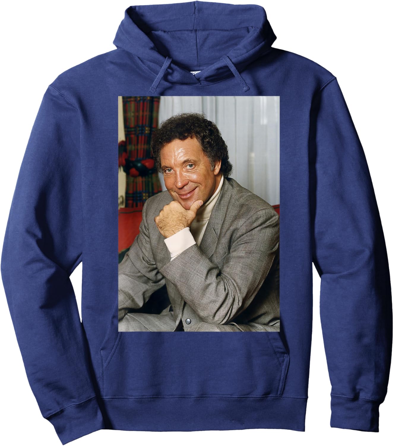 Tom Jones Singer & Entertainer Hoodie - Hoodie | Navy