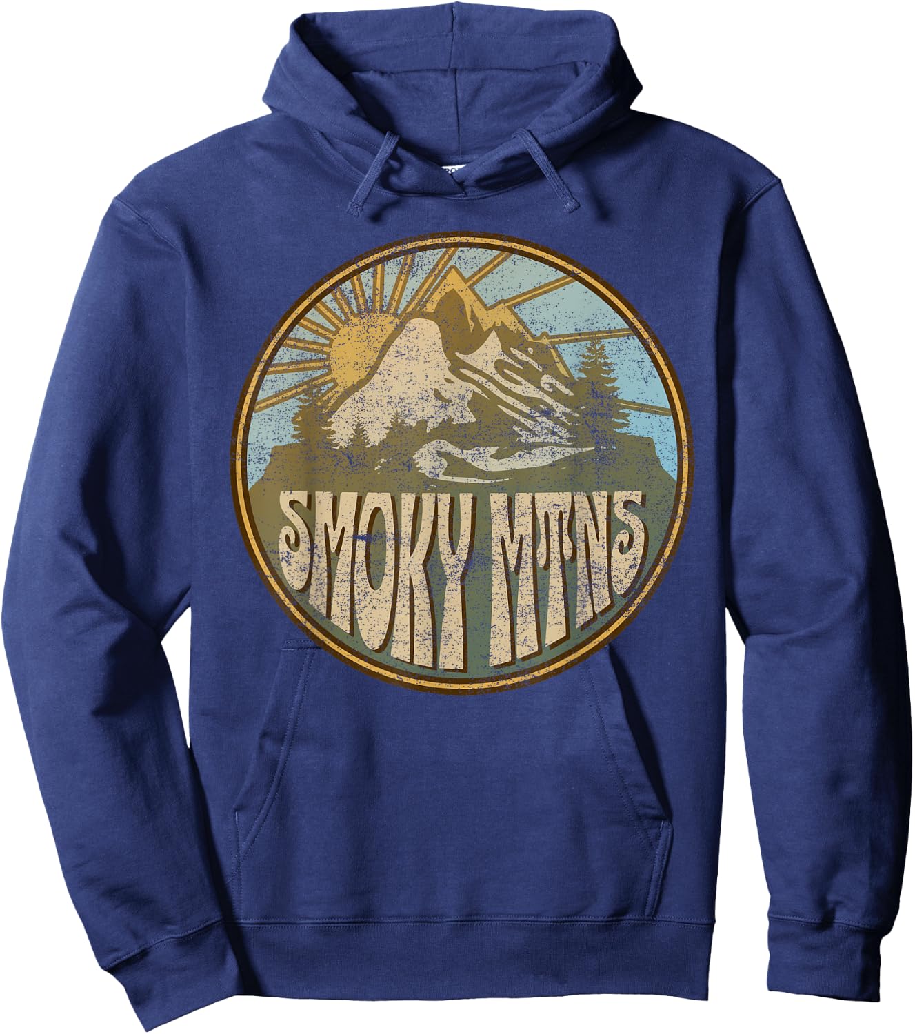 Smoky Mountains National Park Hoodie - Hoodie | Navy