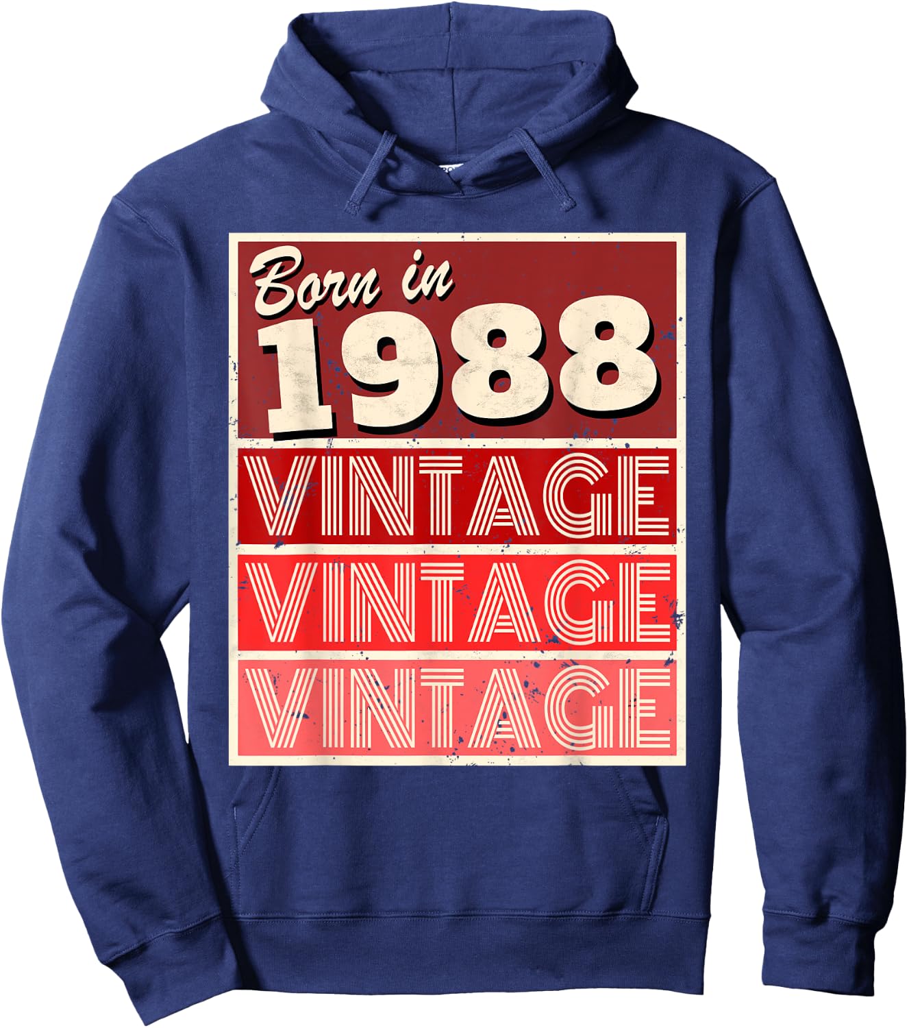 Born in 1988 Birthday Gift Hoodie - Hoodie | Navy