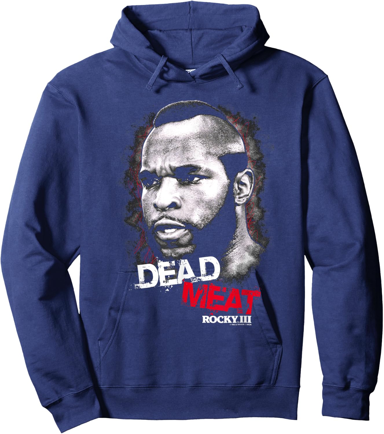 Rocky III Dead Meat Hoodie - Hoodie | Navy