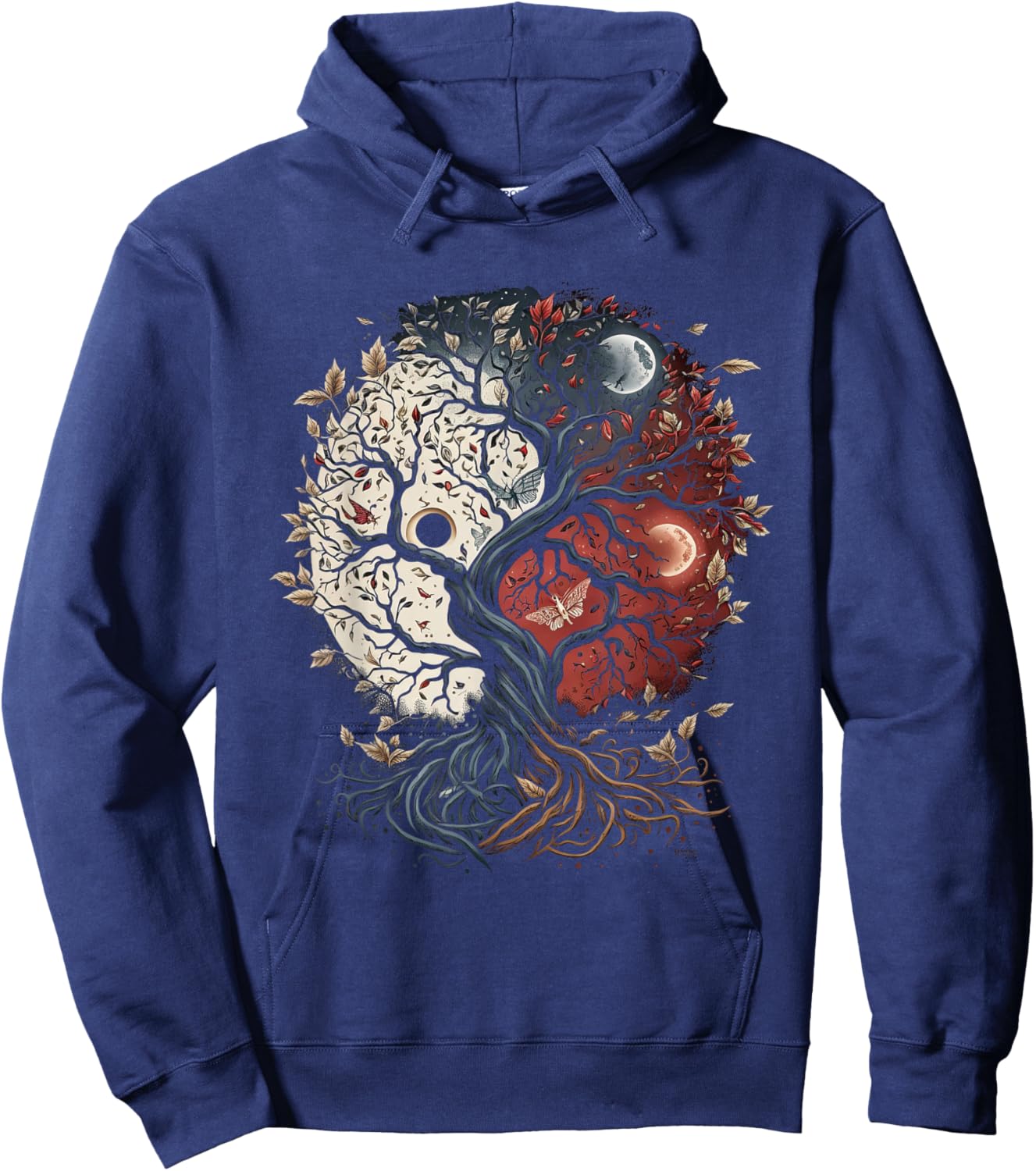 Tree of Life Viking Midgard Thor Walhalla Hoodie - Hoodie | Navy