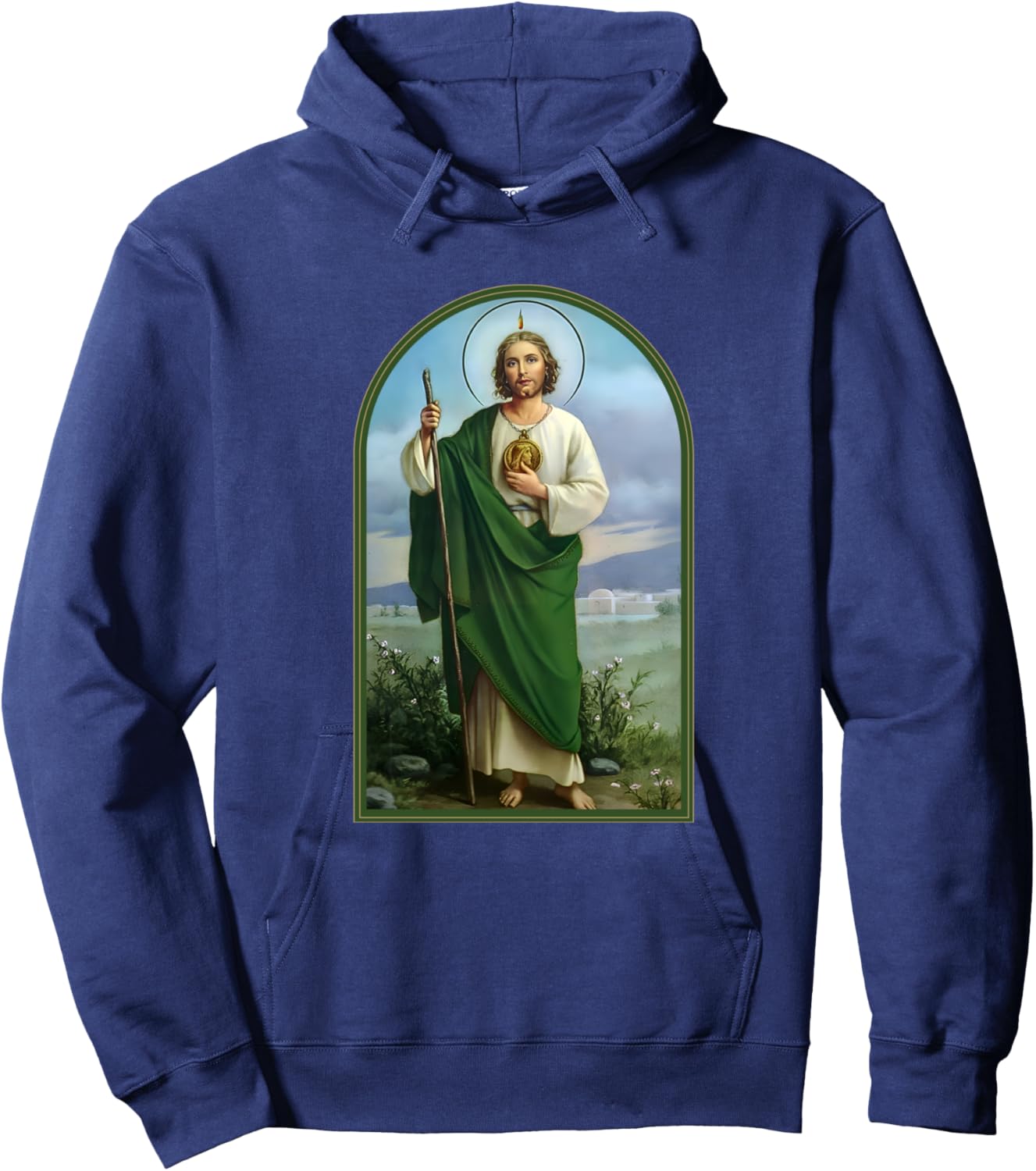 San Judas Tadeo Saint Jude Thaddeus Hoodie - Hoodie | Navy