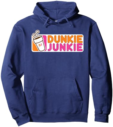 Dunkie Junkie - Funny Coffee Lover - Gift Hoodie - Hoodie | Navy