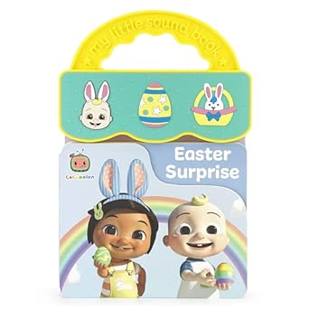 CoComelon Easter Surprise - 3 Button Song Board Book for Babies and Toddlers (My Little Sound Book)
