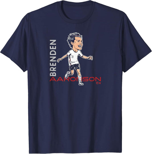 Brenden Aaronson - Caricature - United States Soccer