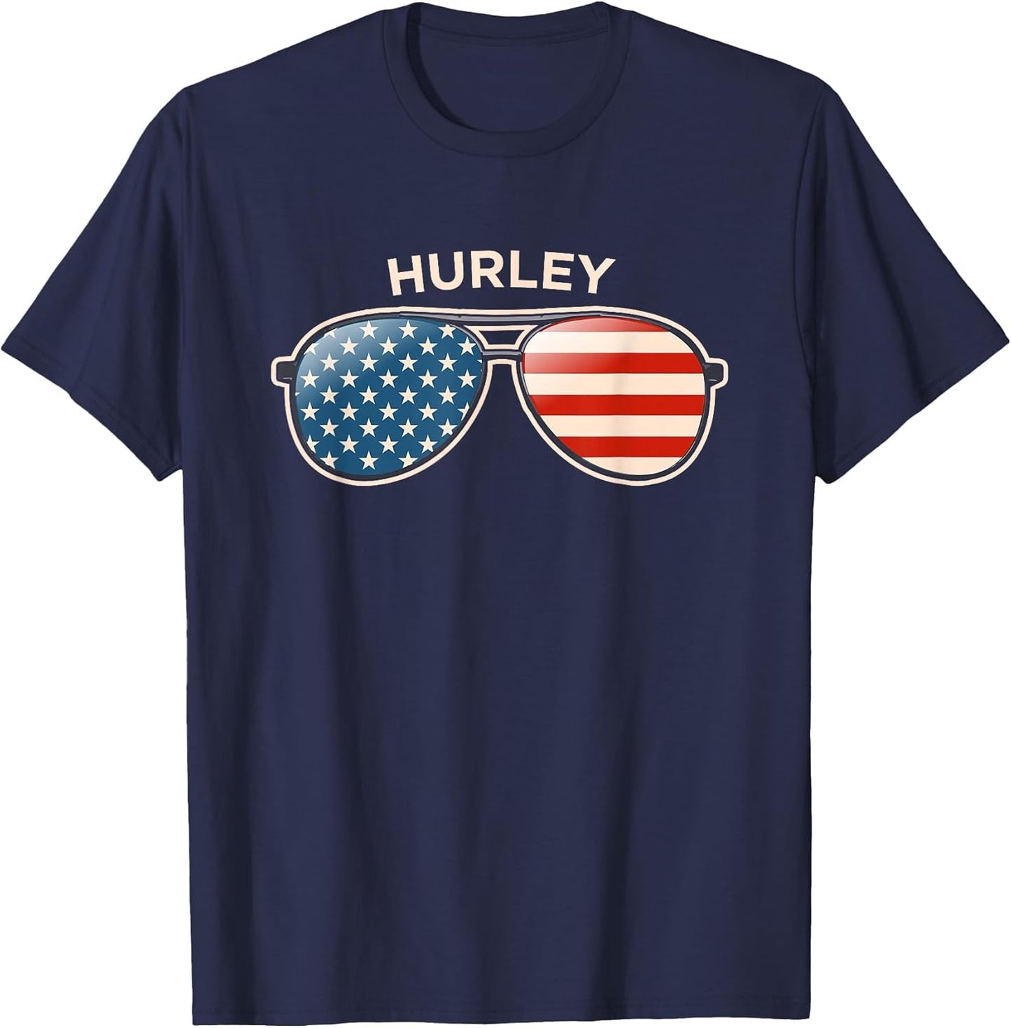 Hurley, MS Vintage US Flag Sunglasses