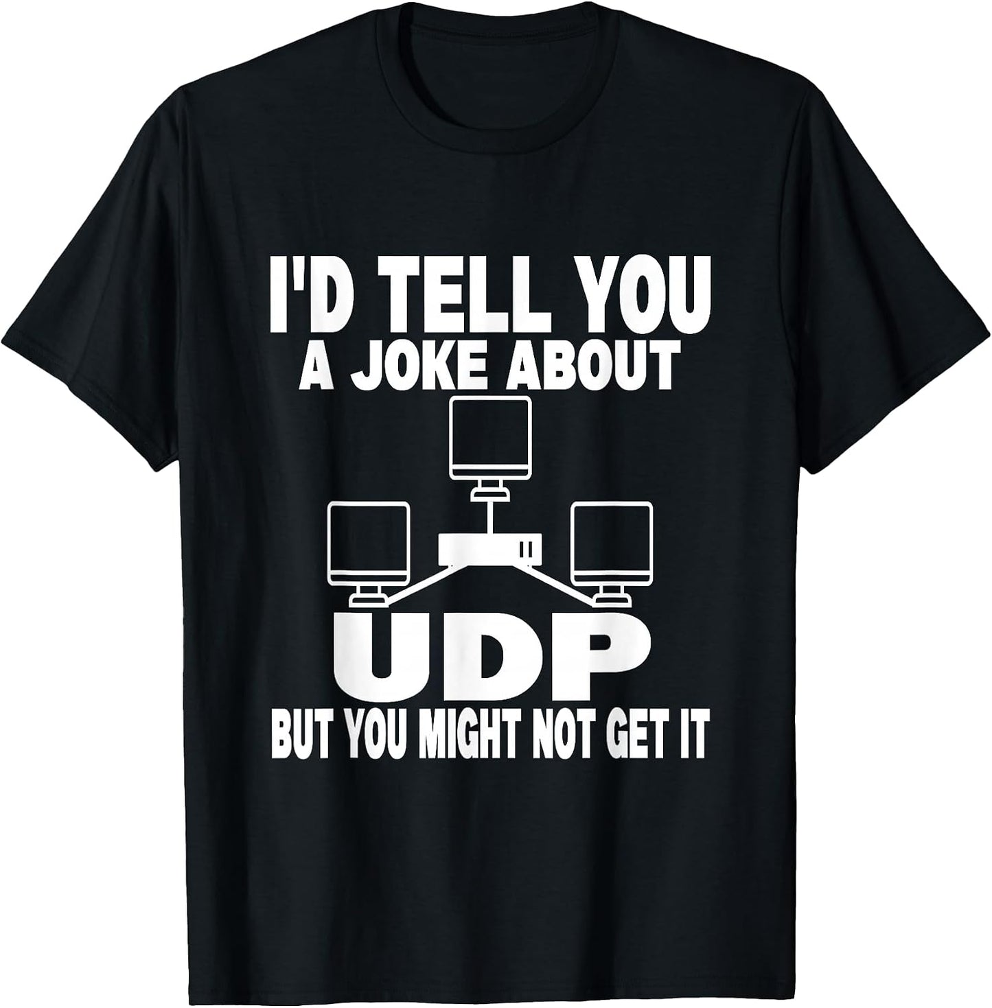 Funny IT Tech Pun Women Computer Network Engineer