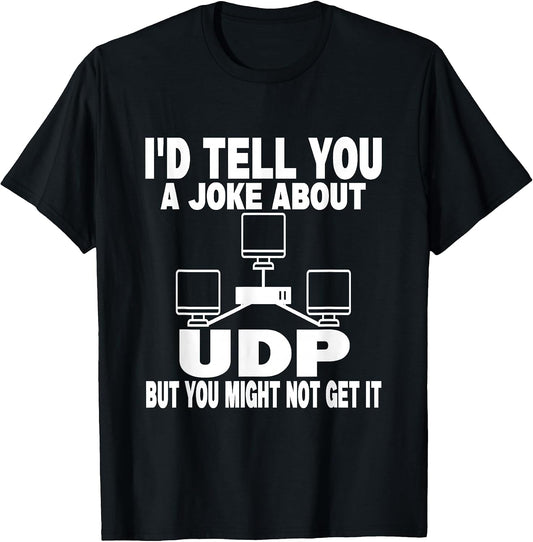 Funny IT Tech Pun Women Computer Network Engineer