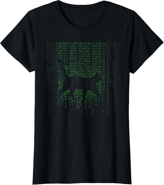 Matrix Cat Art Cool