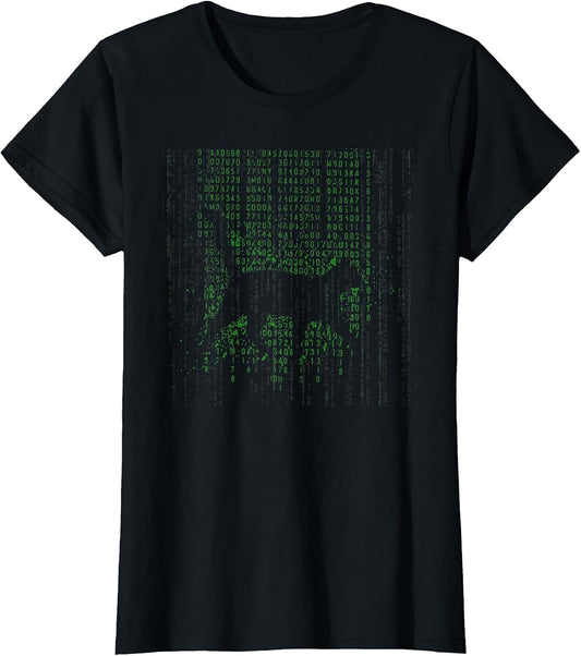 Matrix Cat Art Cool