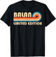 BALAN Retro 70s 80s Sunset Stripe