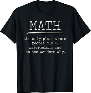 The Only Place Where People Buy 47 Watermelons Funny Math