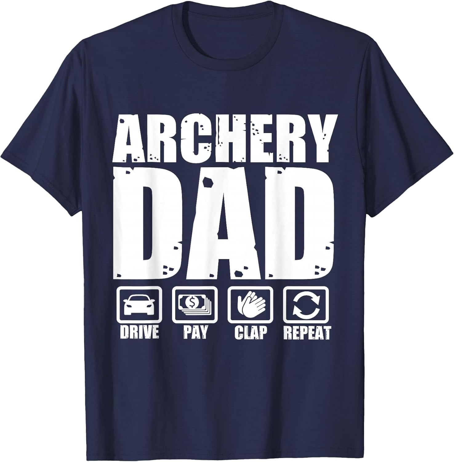 Funny Archery Dad Proud Archer Father Humor Fathers Day