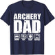 Funny Archery Dad Proud Archer Father Humor Fathers Day