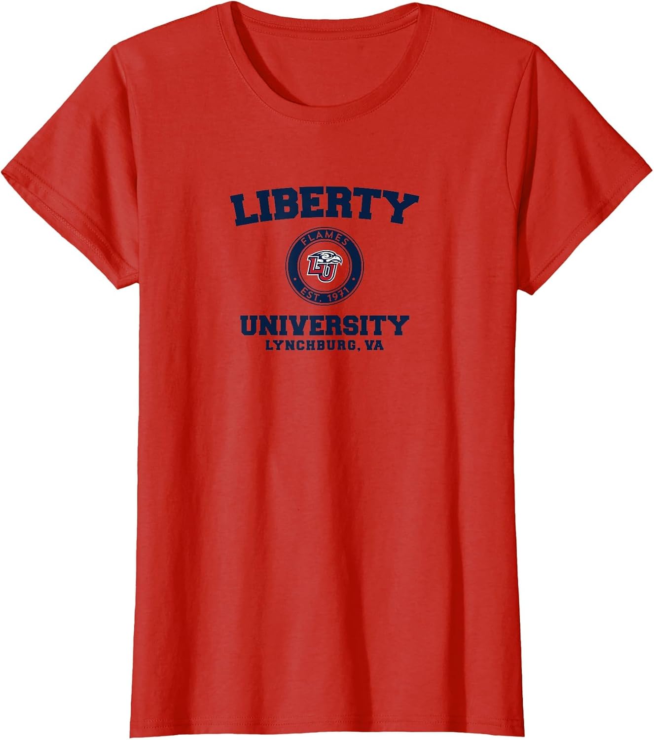 Liberty University Flames Circle Logo