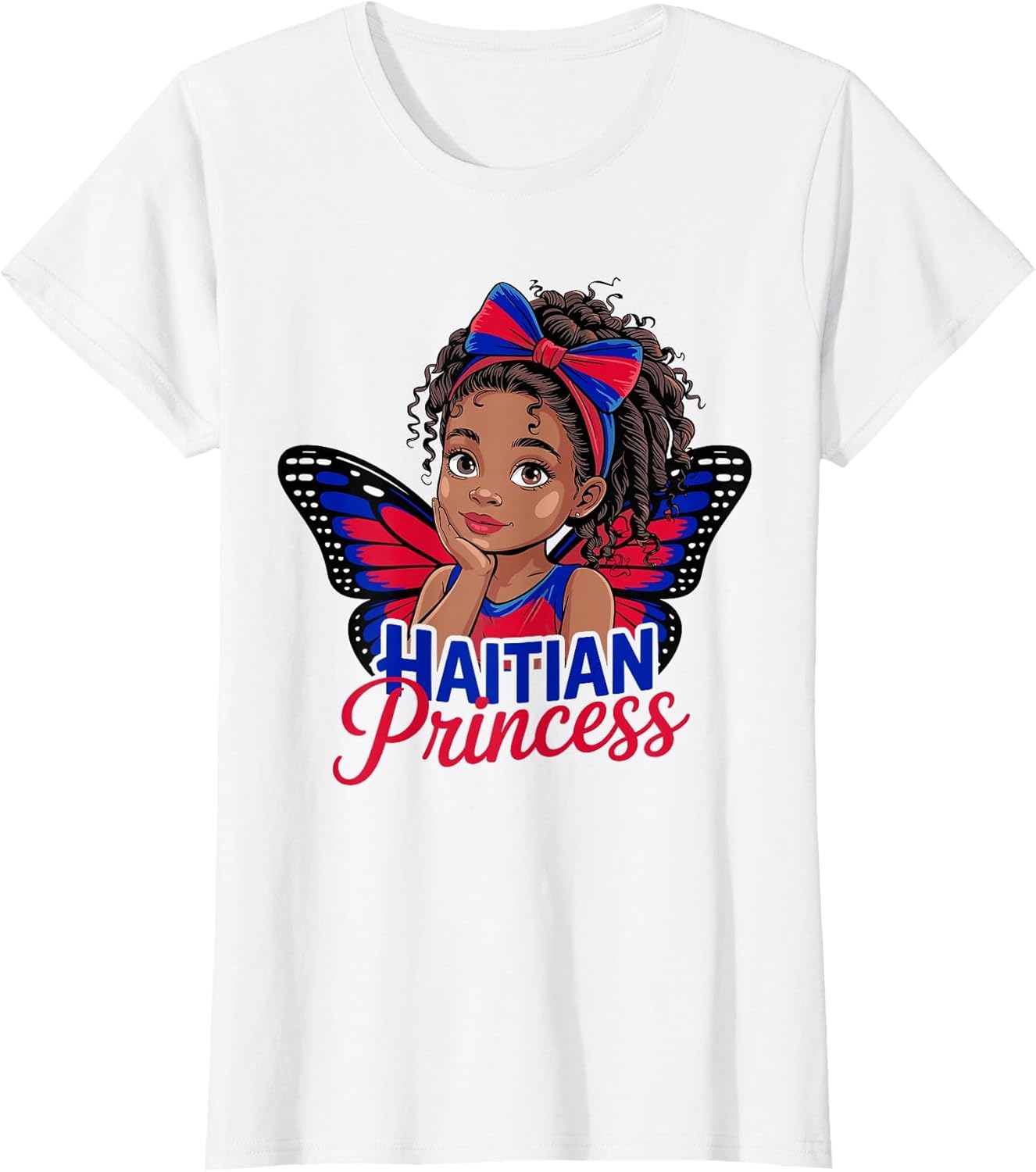 Haitian Princess Girls Pride Haiti Flag Day
