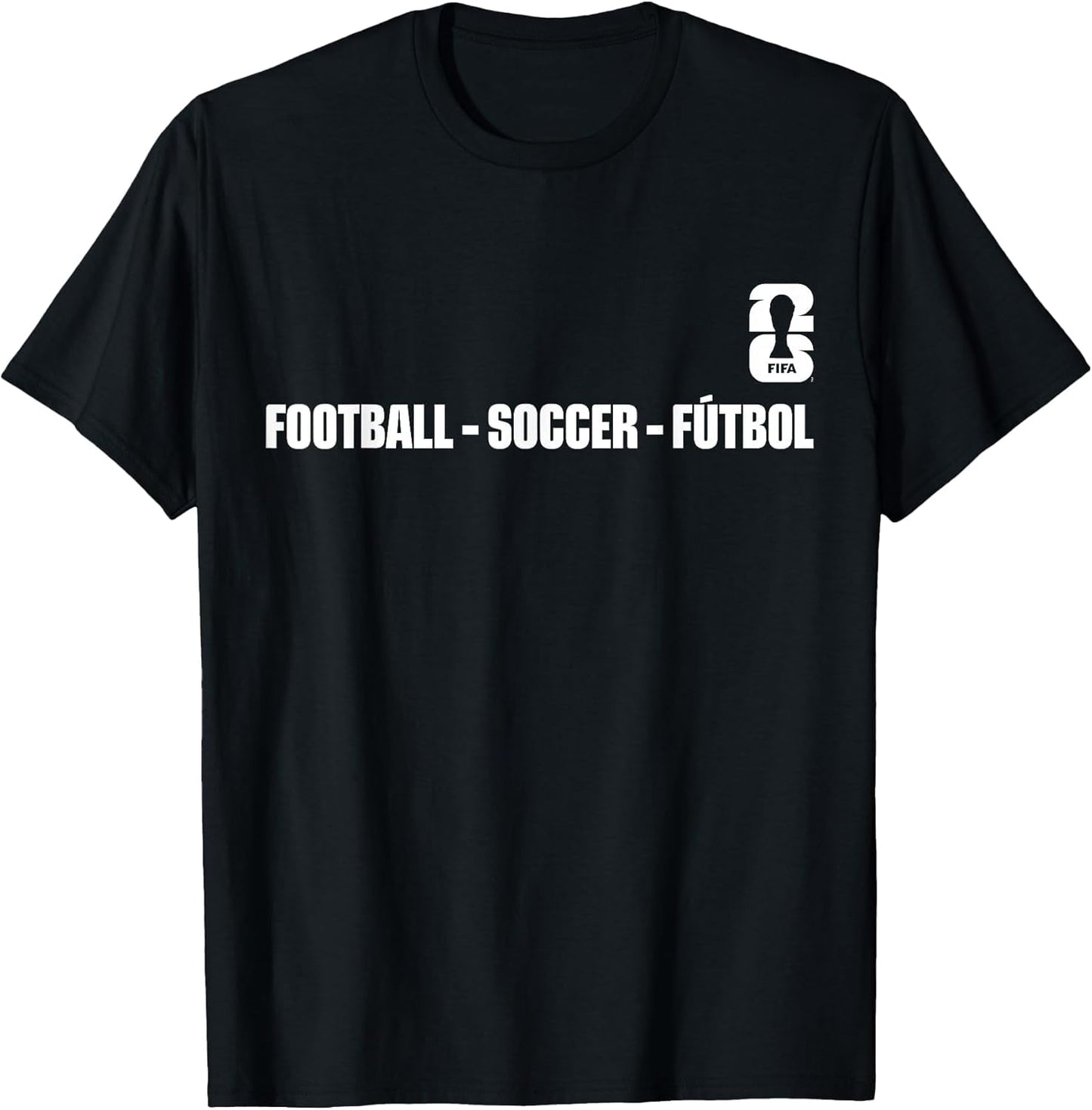 FIFA World CUP26 Host Cities List , Men, Black, XX-Large