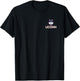 Connecticut Huskies Front/Back Basketball Black Licensed
