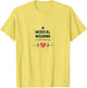 Medical Missions Heart Driven Nurse Design , Men, Lemon Yellow, 3X-Large