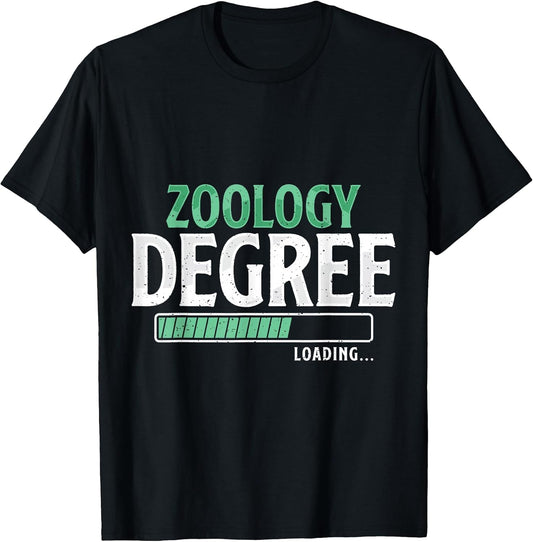 Zoology Degree Loading Funny College Student