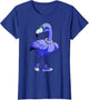 Blue Flamingo Pearls Comma La Kamala Harris 2024
