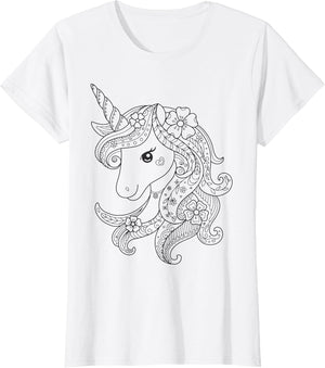 Unicorn to Paint and Color