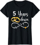 5 Years Down Forever to Go Couple 5th Wedding Anniversary