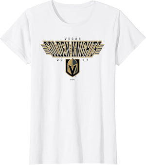 Vegas Golden Knights Laser White Officially Licensed
