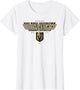 Vegas Golden Knights Laser White Officially Licensed