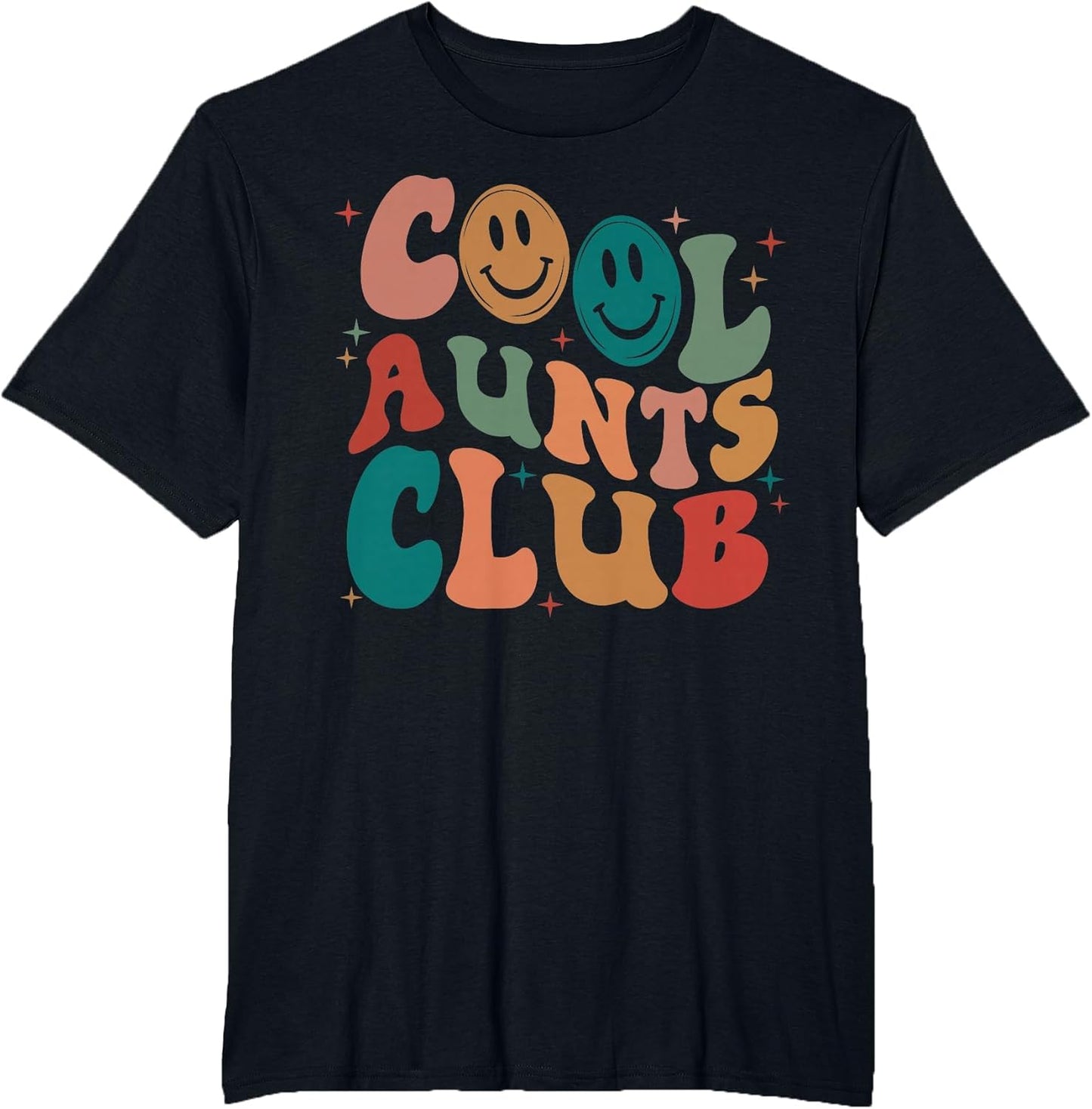 Retro Groovy Cool Aunts Club Funny Auntie Women Cool Aunt