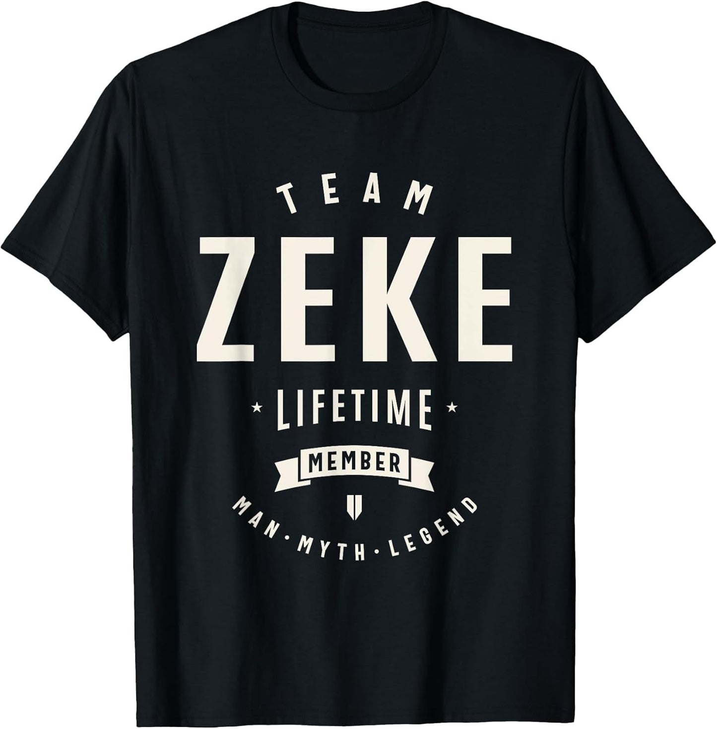 Team Zeke Lifetime Member Funny Name Zeke