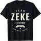 Team Zeke Lifetime Member Funny Name Zeke