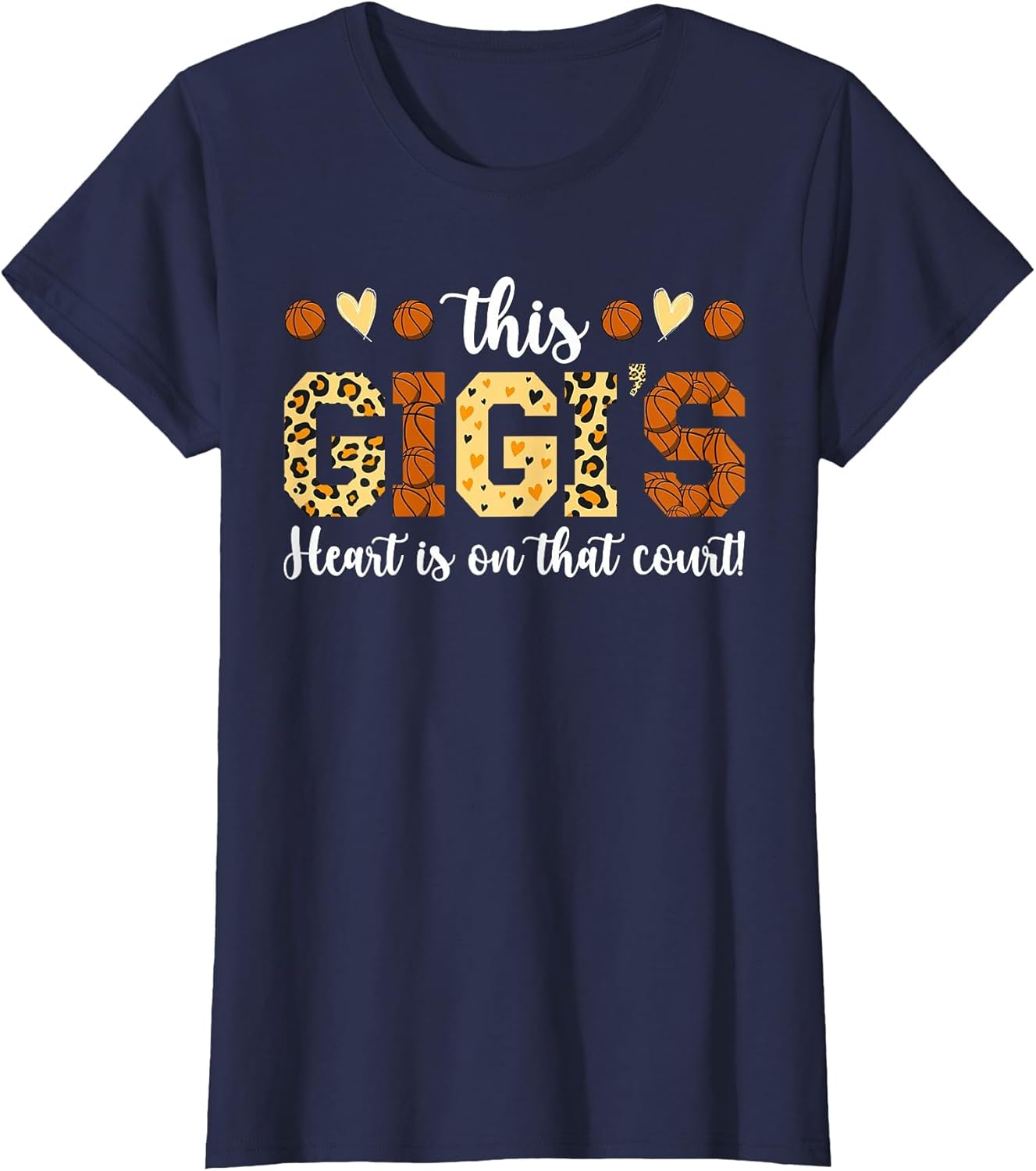 Gigi's Heart Basketball Gigi of A Basketball Player