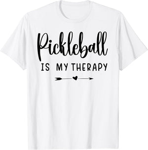 Pickleball Is My Therapy Funny Pickleball Therapy players