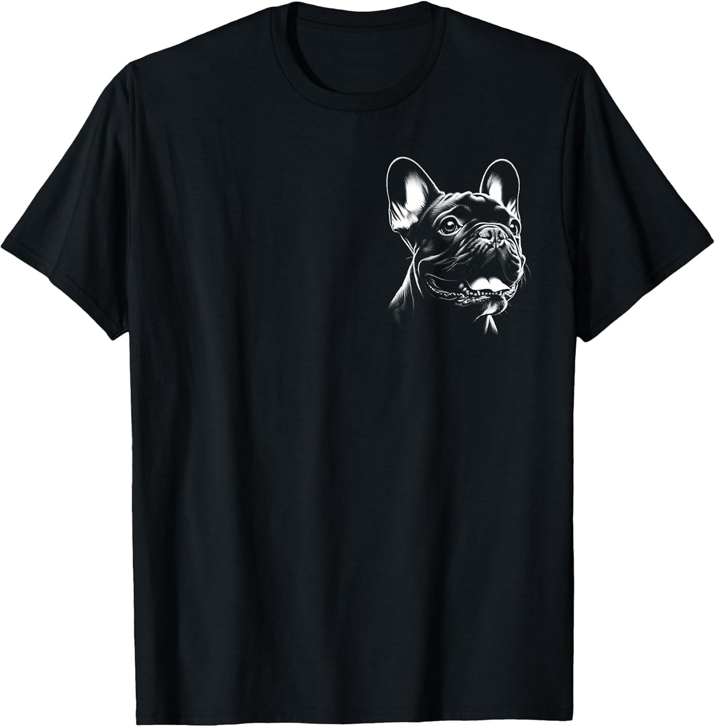 French Bulldog Portrait on Chest