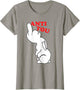 Funny White Rabbit Anti You