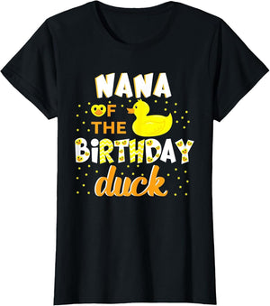 Nana of The Birthday Duck Yellow Duck Birthday Fun