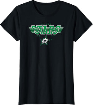 Dallas Stars Laser Black Officially Licensed