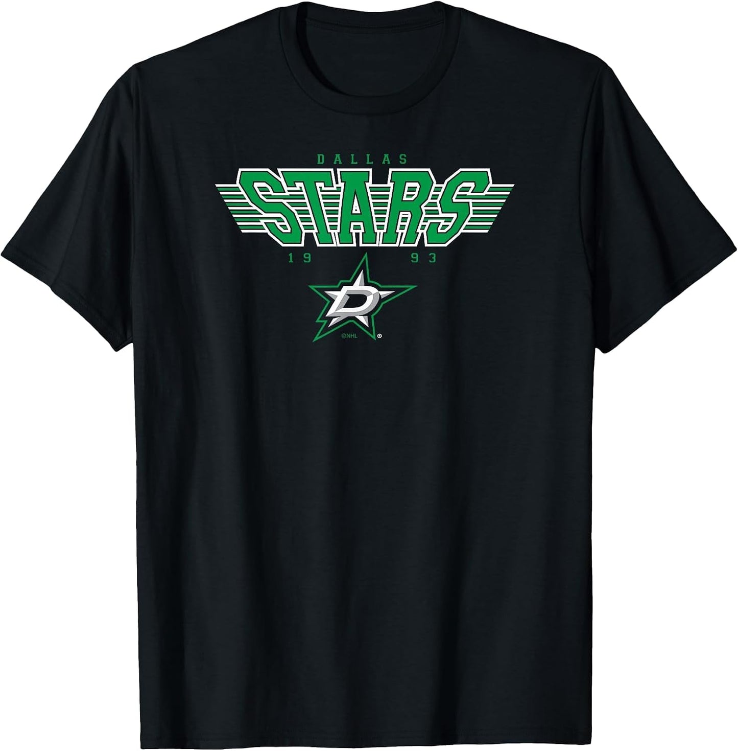 Dallas Stars Laser Black Officially Licensed
