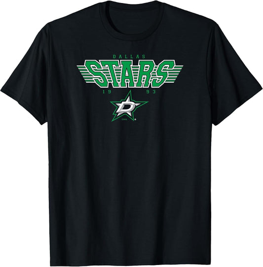 Dallas Stars Laser Black Officially Licensed