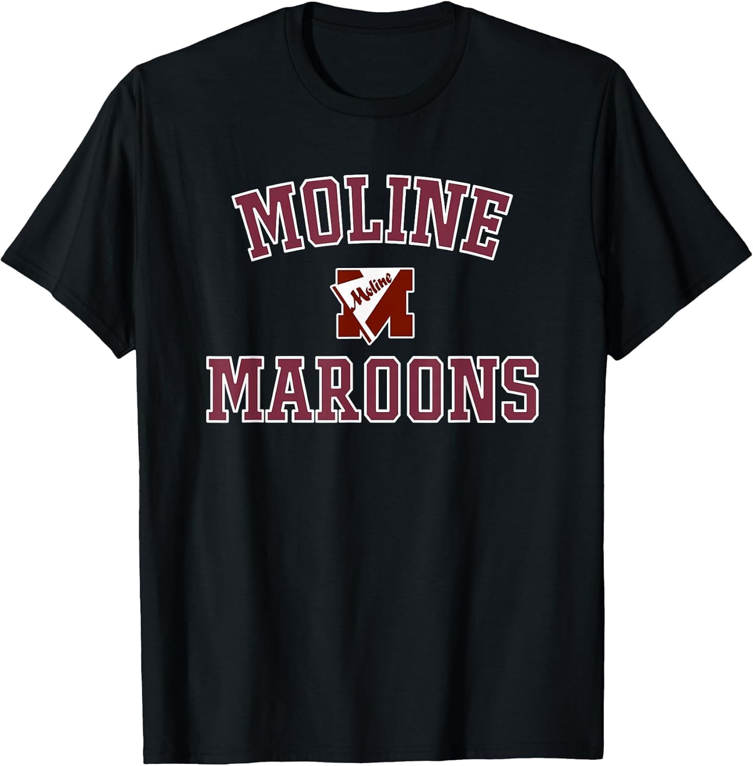 Moline Maroons Logo Varsity HS