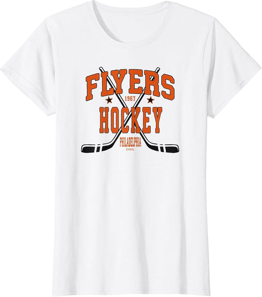 Philadelphia Flyers Stars White Officially Licensed