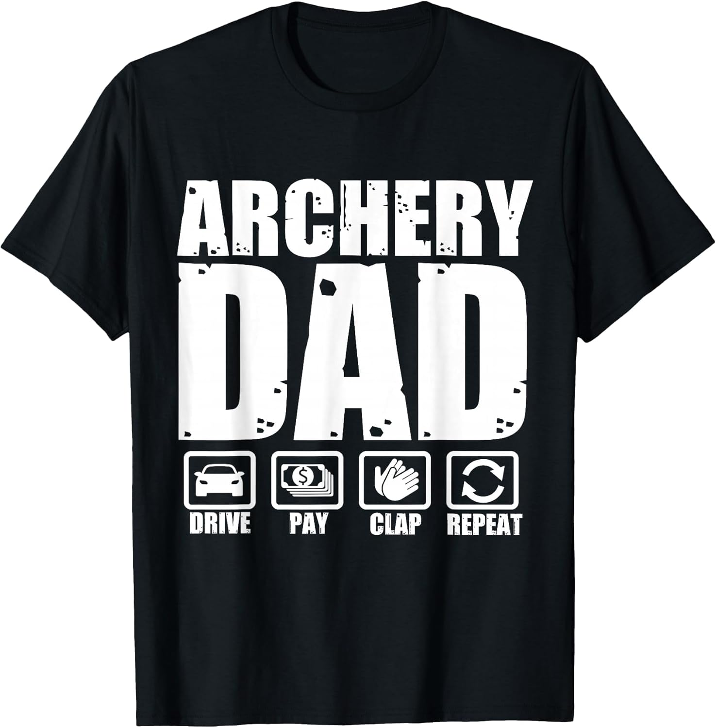 Funny Archery Dad Proud Archer Father Humor Fathers Day