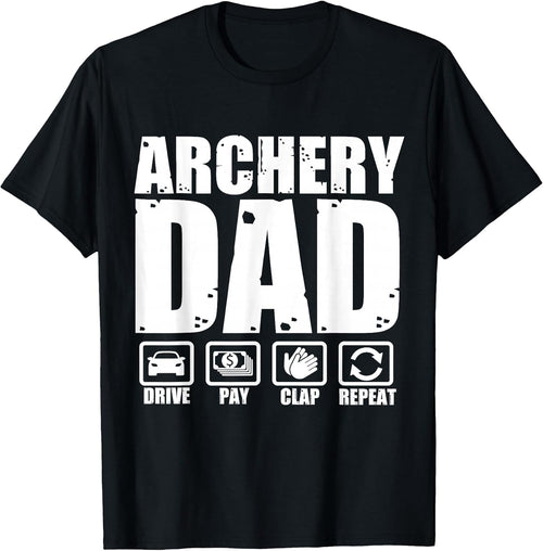 Funny Archery Dad Proud Archer Father Humor Fathers Day